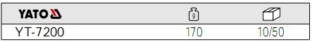 游標卡尺YT-7200的參數(shù)